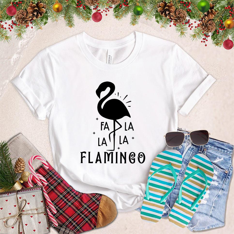 Fa La La La Flamingo T-Shirt - Brooke & Belle