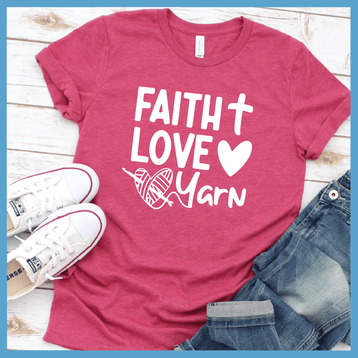 Faith Love Yarn T-Shirt - Brooke & Belle