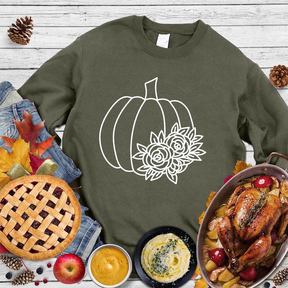 Fall Pumpkin Version 2 Sweatshirt - Brooke & Belle