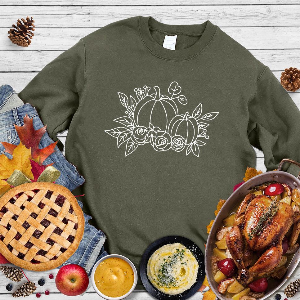 Fall Pumpkin Version 3 Sweatshirt - Brooke & Belle