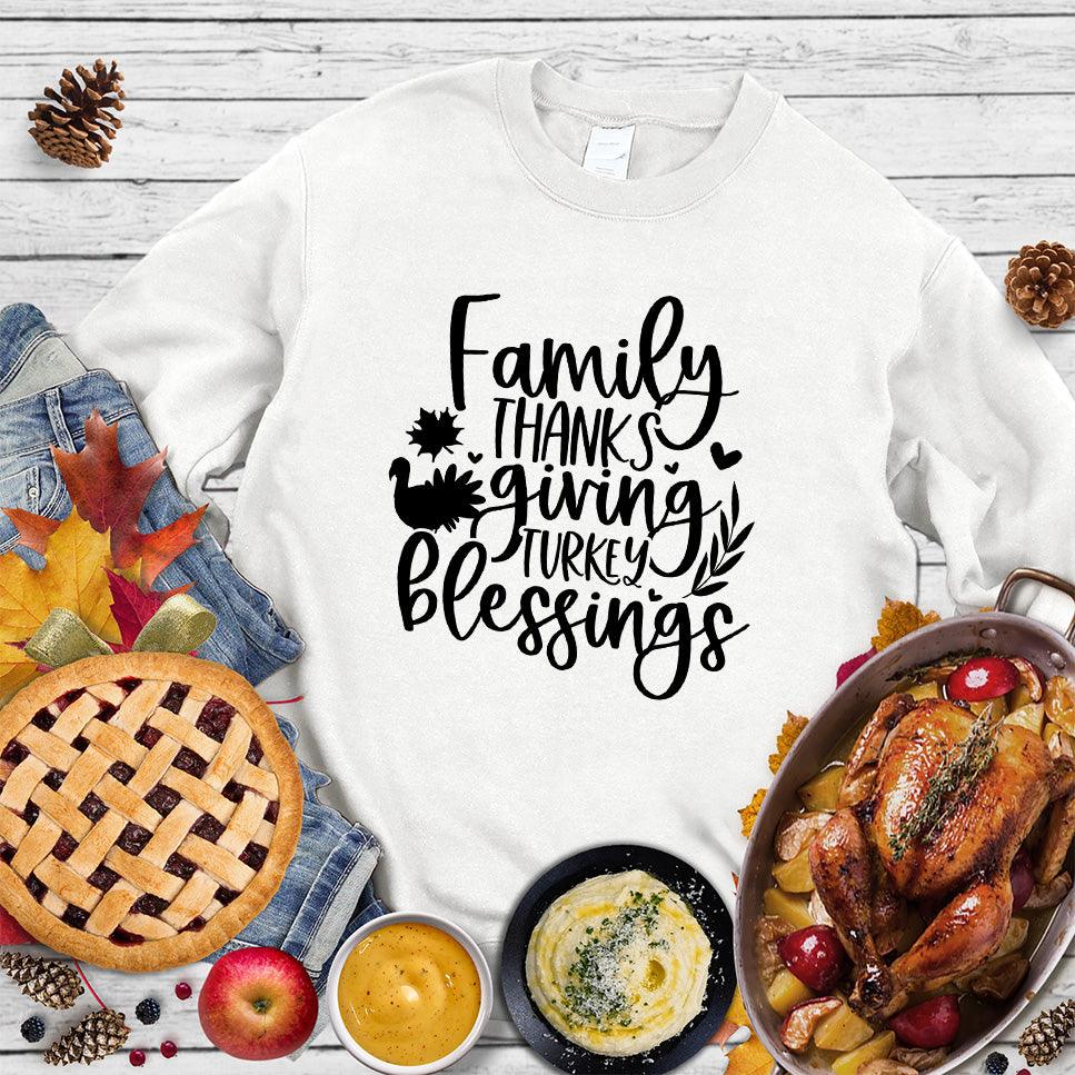 Family Thanksgiving Turkey Blessings Sweatshirt - Brooke & Belle