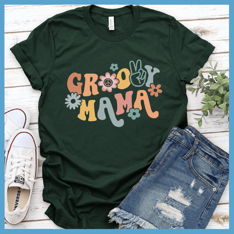 Groovy Mama T-Shirt Colored Edition