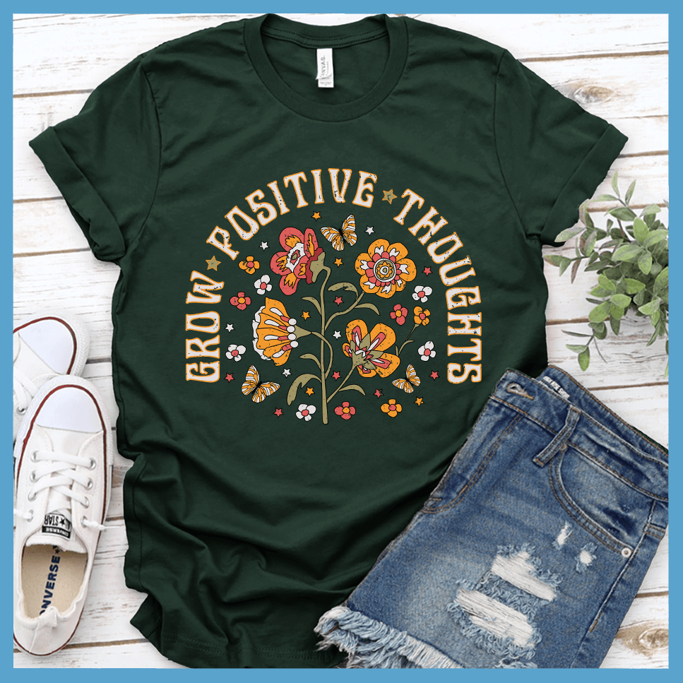 Grow Positive Thoughts T-Shirt Colored Edition