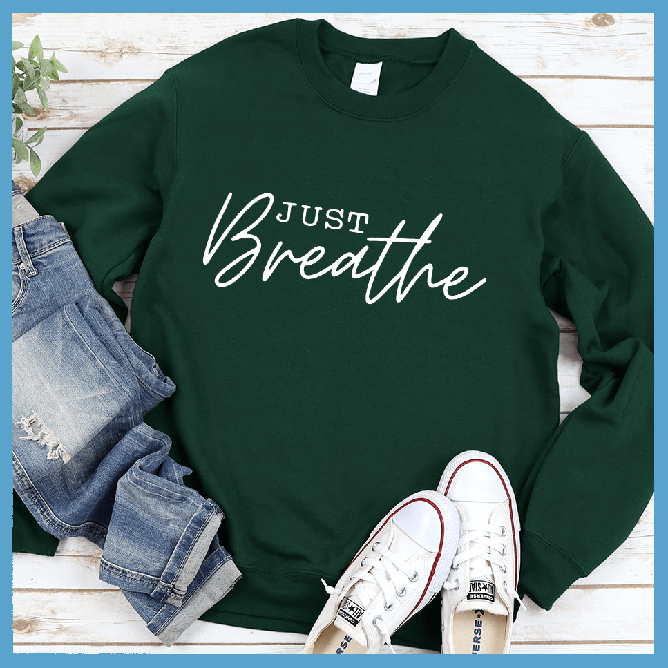 Just Breathe Sweatshirt - Brooke & Belle