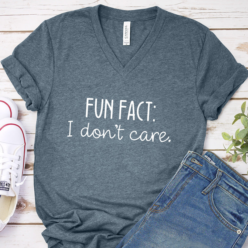 I Don't Care V-Neck