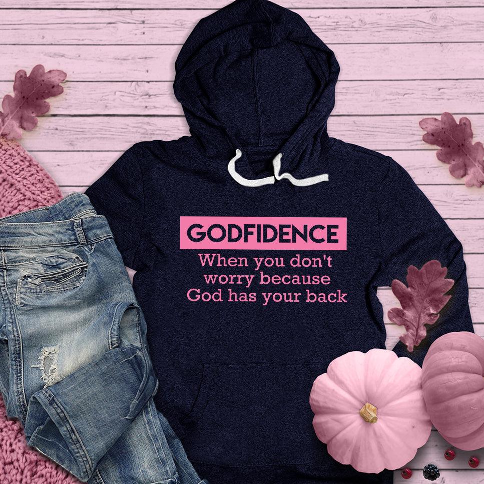 Godfidence Version 2 Hoodie Pink Edition