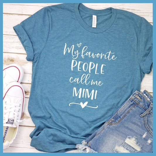 My Favorite People Call Me Mimi T-Shirt - Brooke & Belle