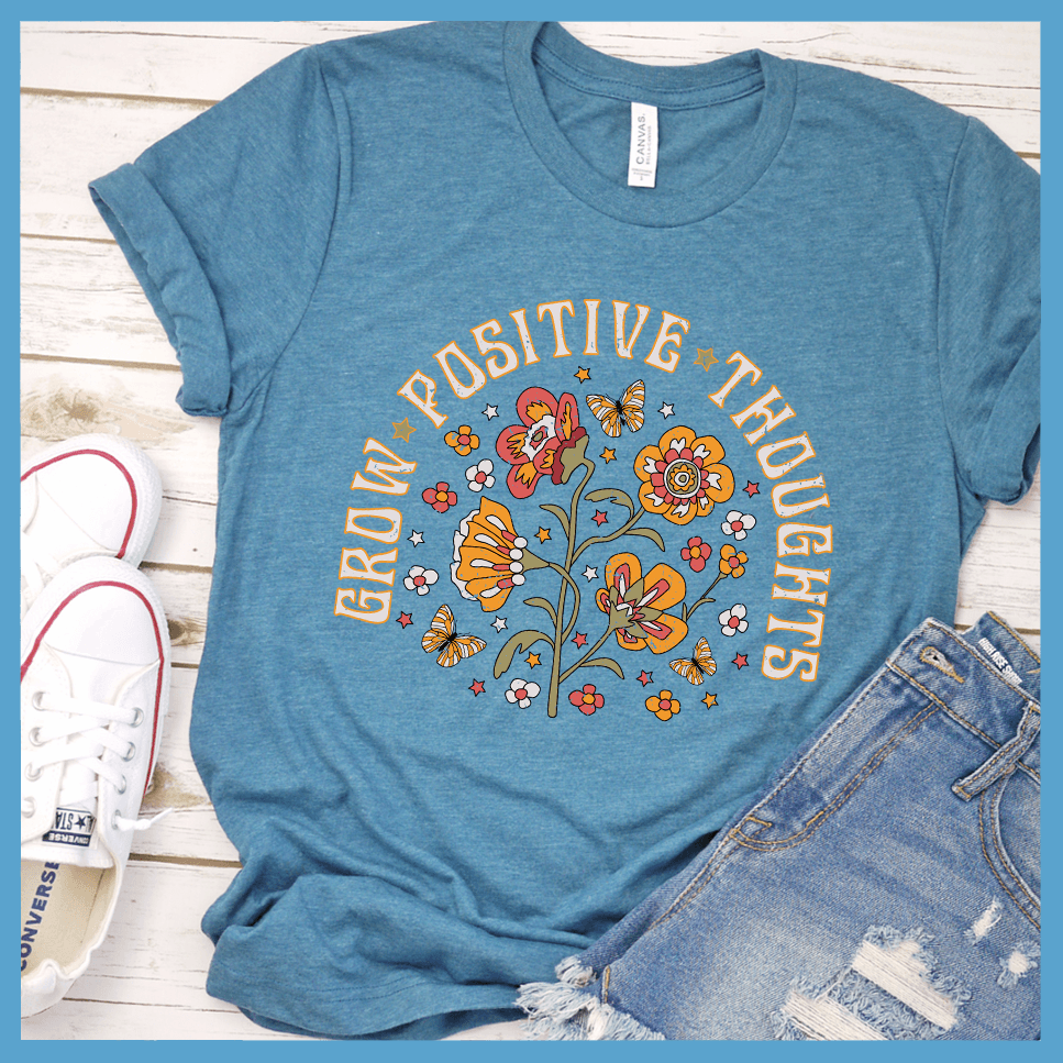 Grow Positive Thoughts T-Shirt Colored Edition