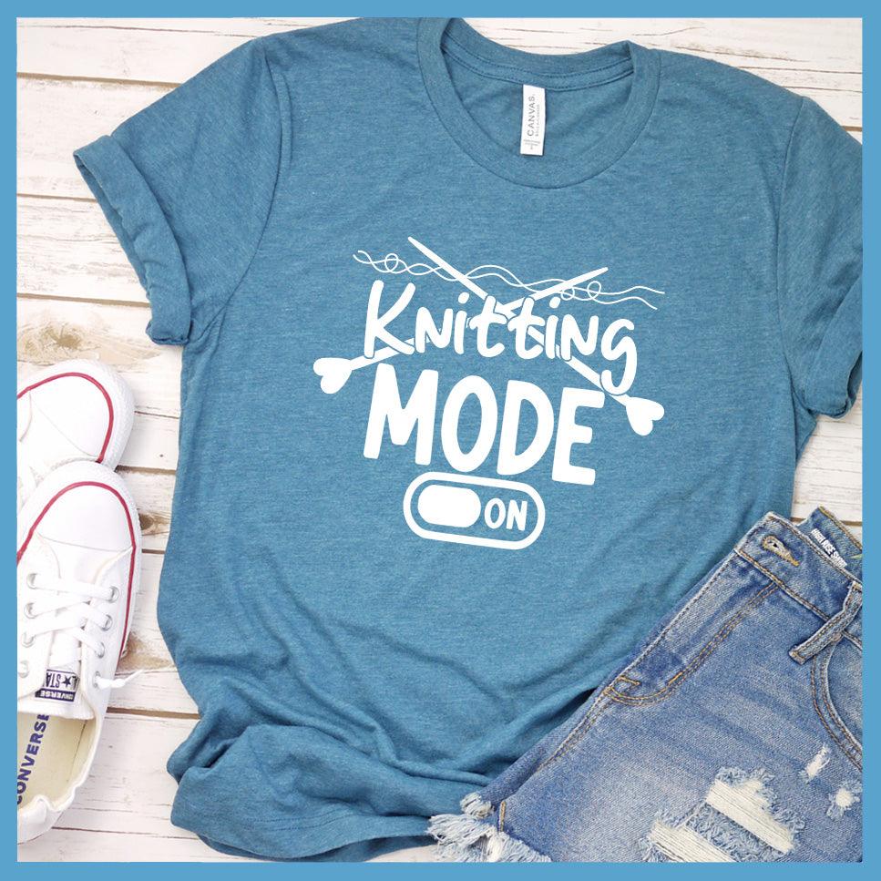 Knitting Mode On T-Shirt - Brooke & Belle