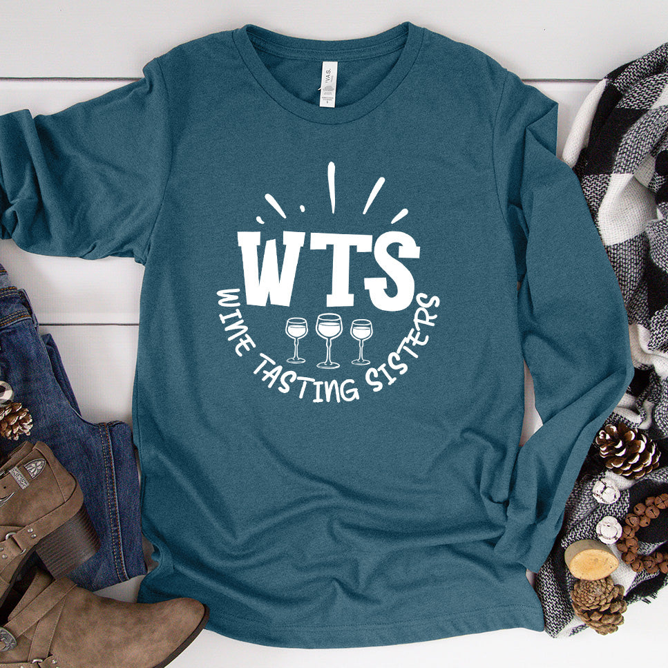 WTS Wine Tasting Sisters Long Sleeves