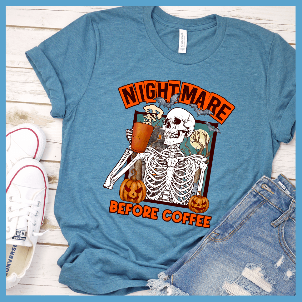 Nightmare Before Coffee T-Shirt Colored Edition