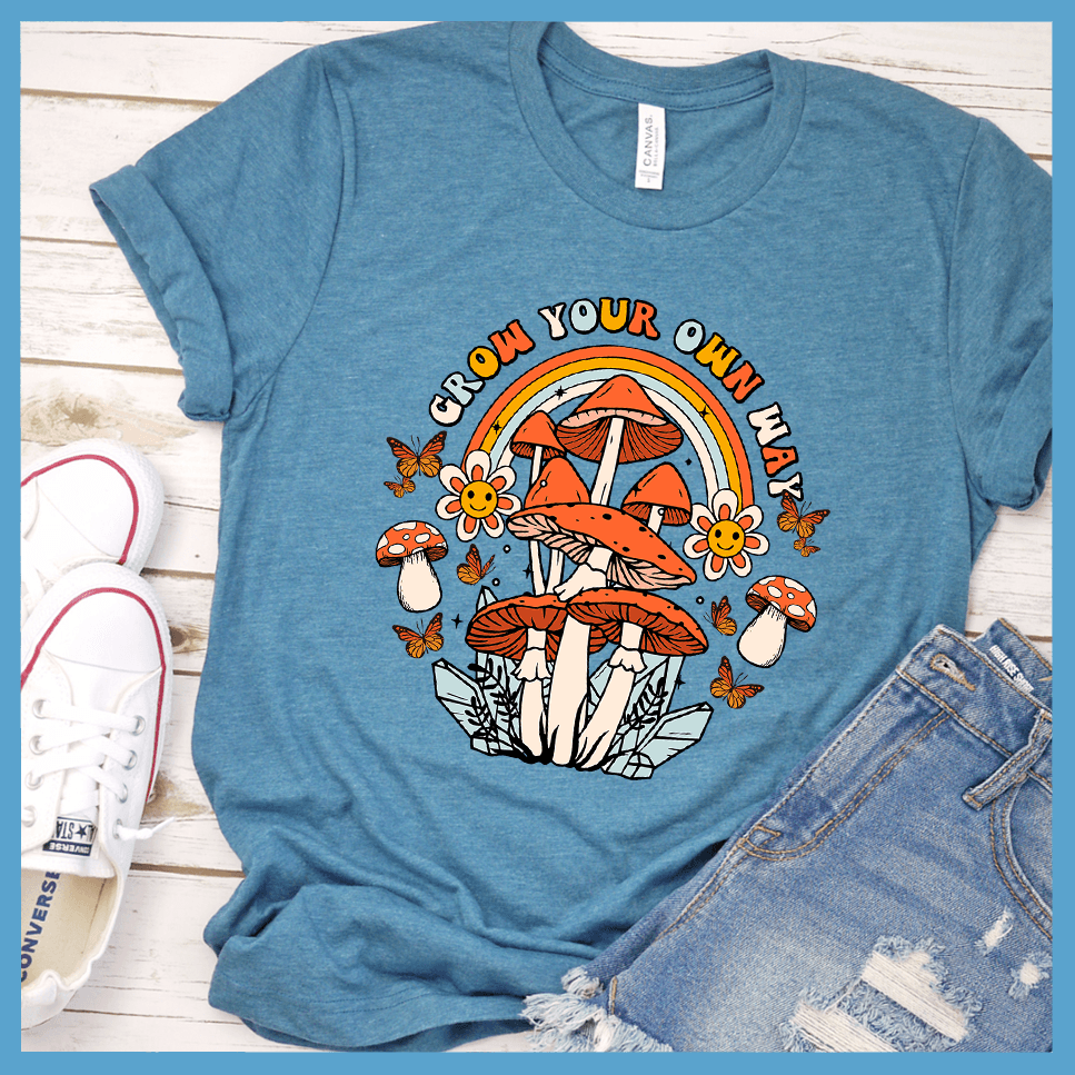 Grow Your Own Way T-Shirt Colored Edition