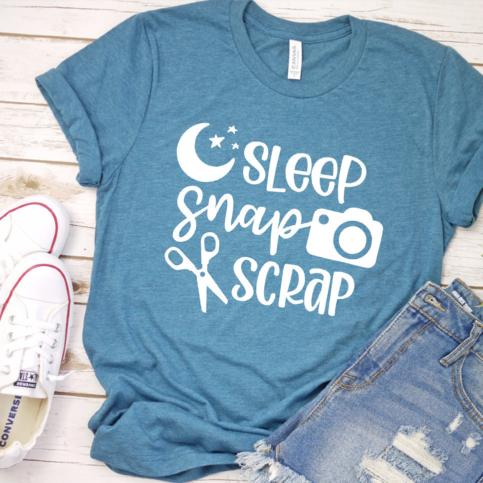 Sleep Snap Scrap T-Shirt