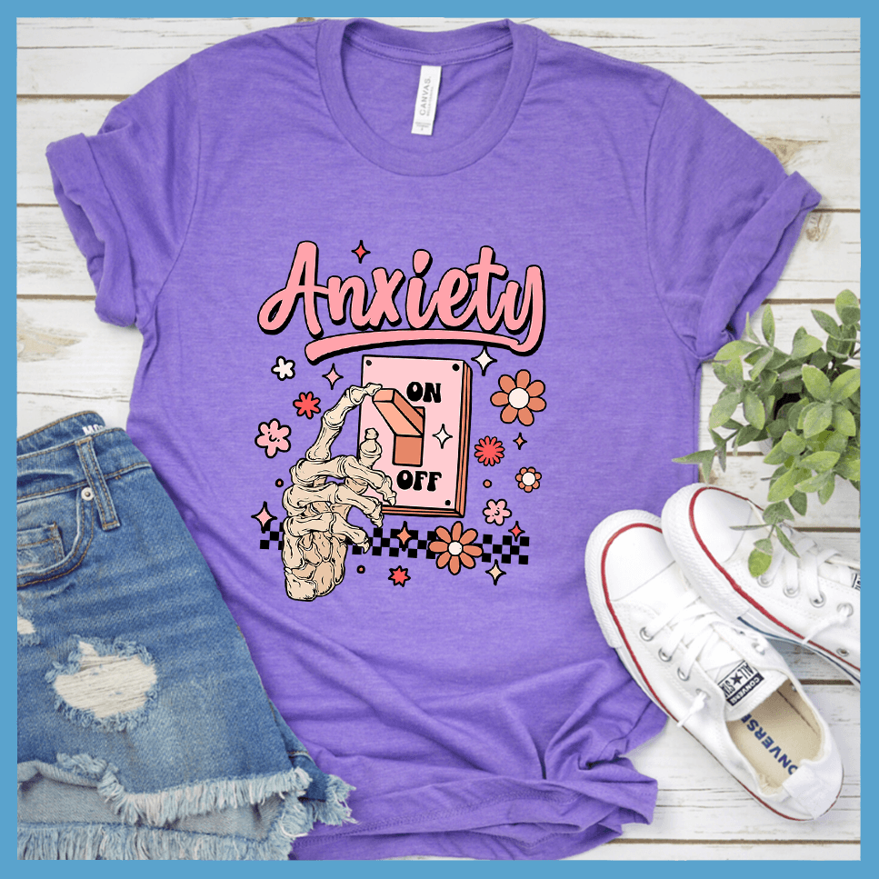 Anxiety On T-Shirt Colored Edition
