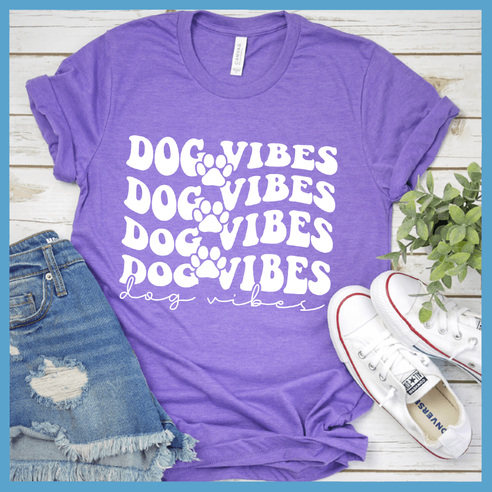 Dog Vibes Retro T-Shirt