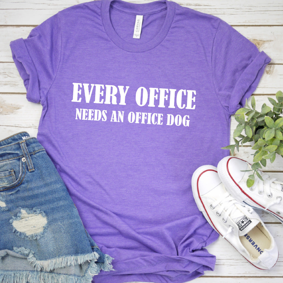 Every Office Needs an Office Dog Version 2 T-Shirt