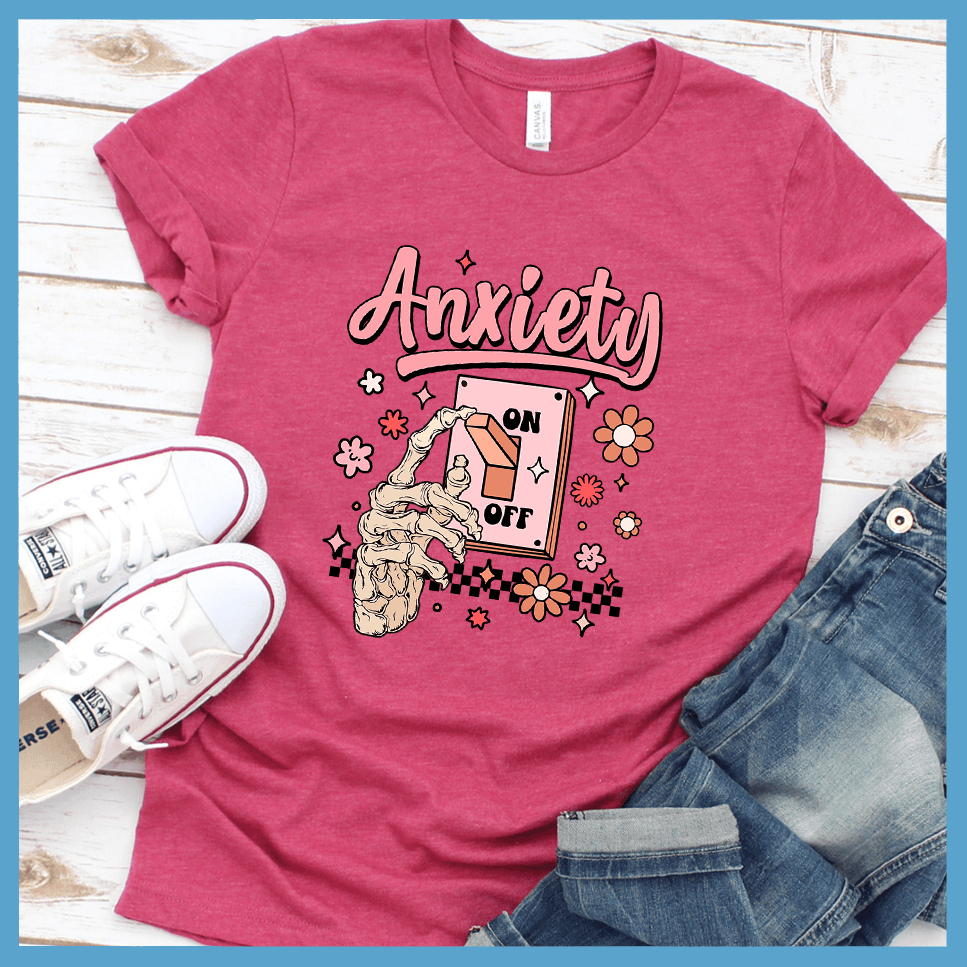 Anxiety On T-Shirt Colored Edition