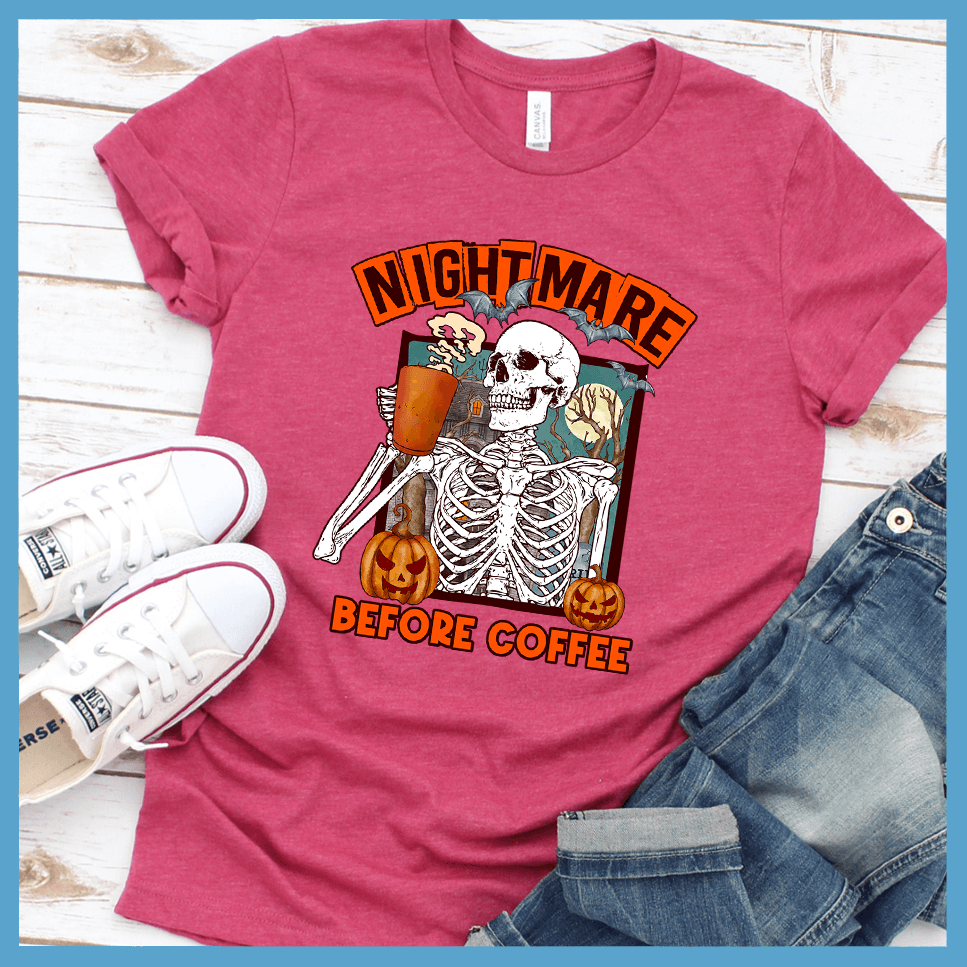 Nightmare Before Coffee T-Shirt Colored Edition