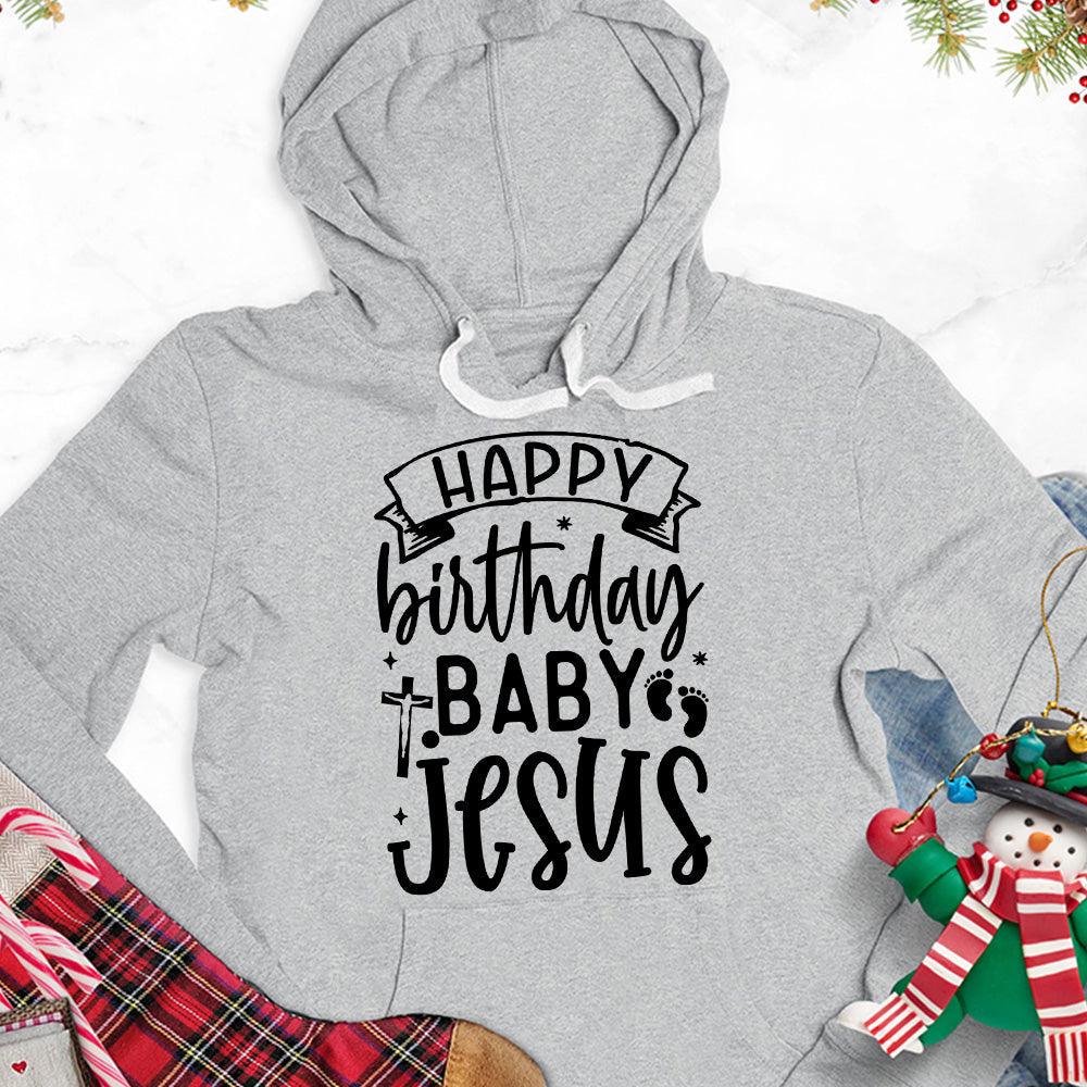 Happy Birthday Baby Jesus Hoodie - Brooke & Belle