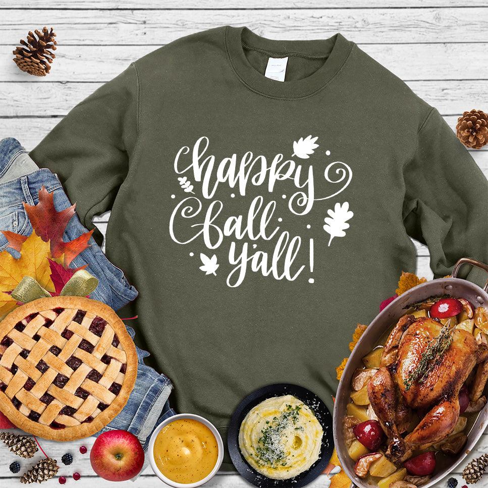 Happy Fall Y'all Sweatshirt - Brooke & Belle