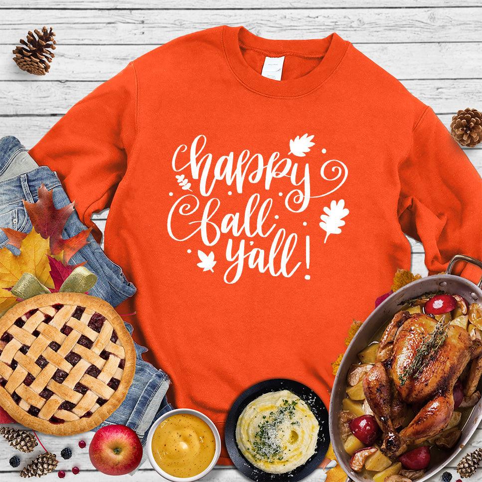 Happy Fall Y'all Sweatshirt - Brooke & Belle