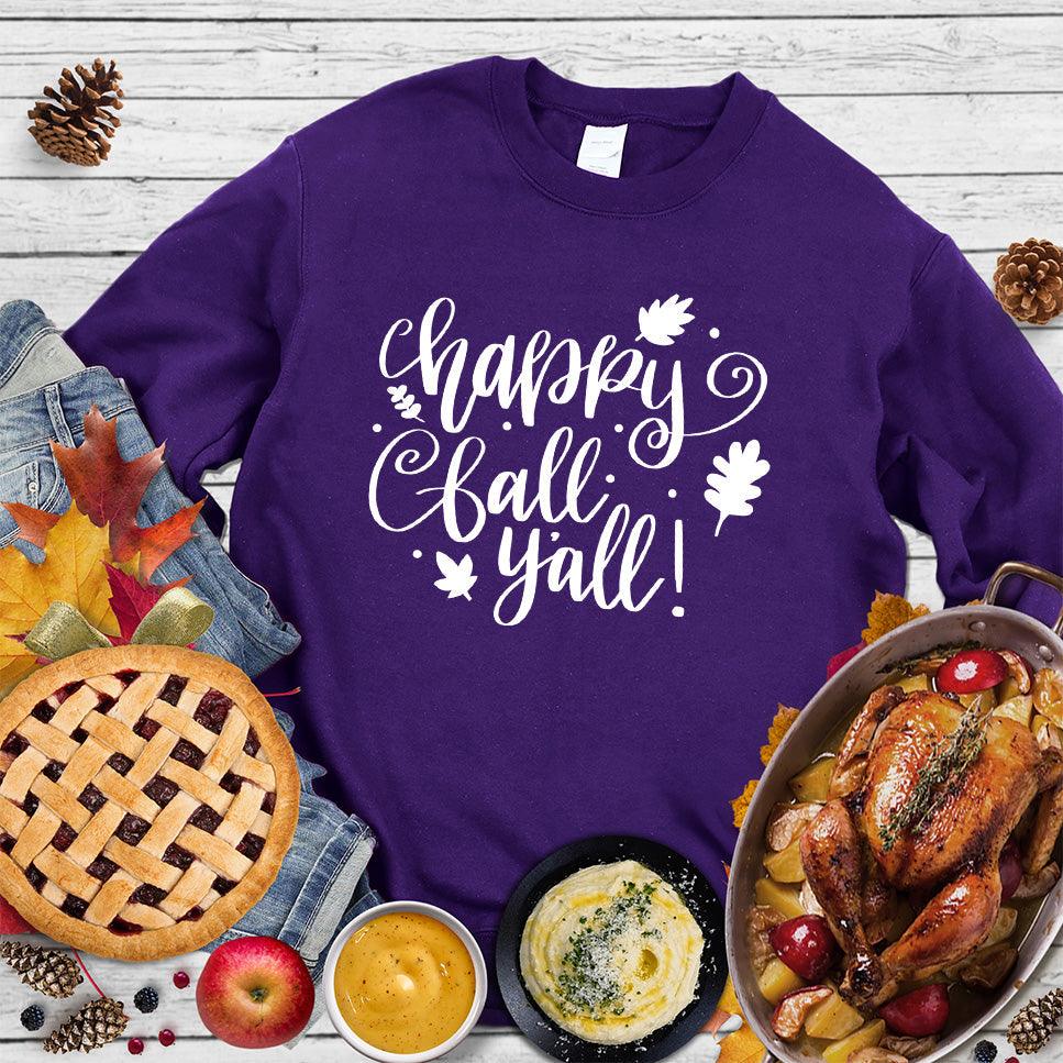 Happy Fall Y'all Sweatshirt - Brooke & Belle