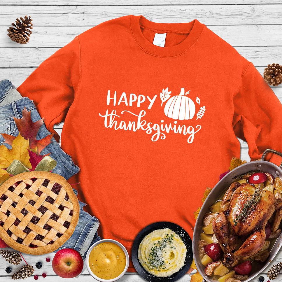 Happy Thanksgiving Version 2 Sweatshirt - Brooke & Belle