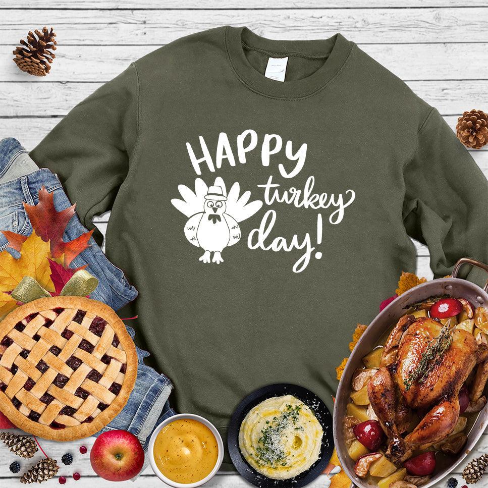 Happy Turkey Day Sweatshirt - Brooke & Belle