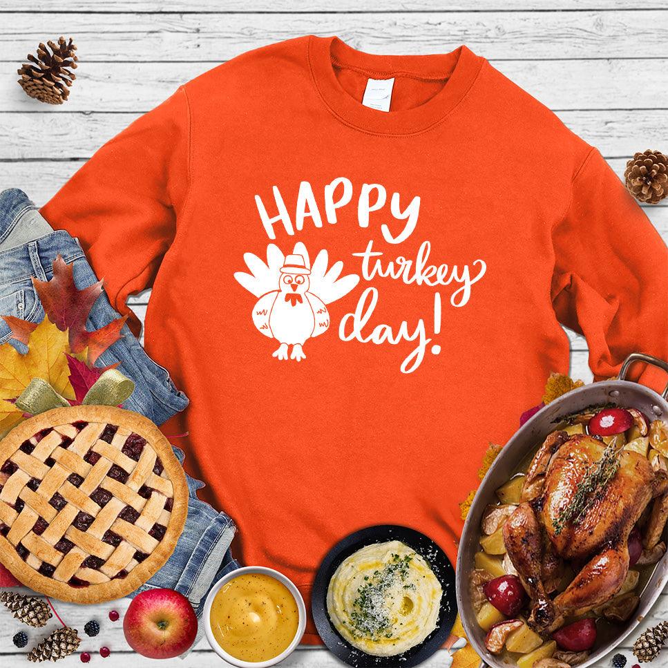 Happy Turkey Day Sweatshirt - Brooke & Belle