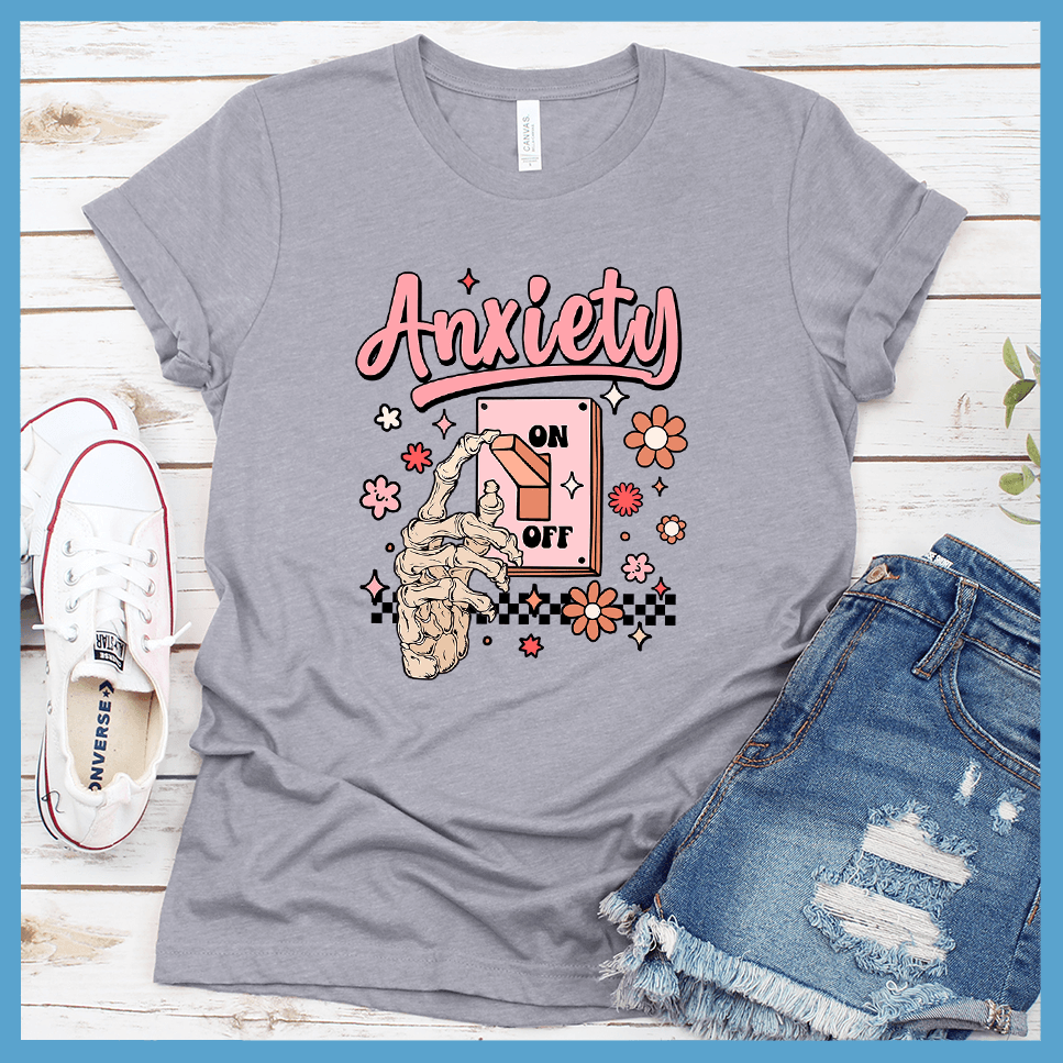 Anxiety On T-Shirt Colored Edition