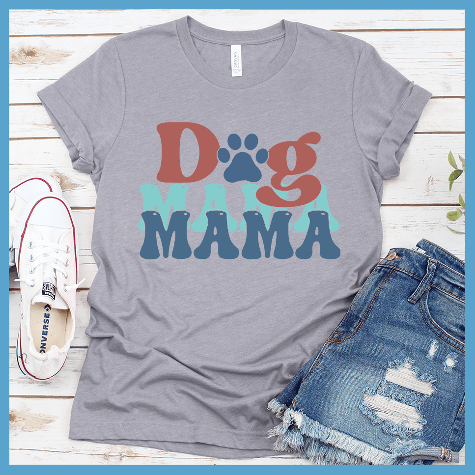 Dog Mama Colored Print Version 3 T-Shirt