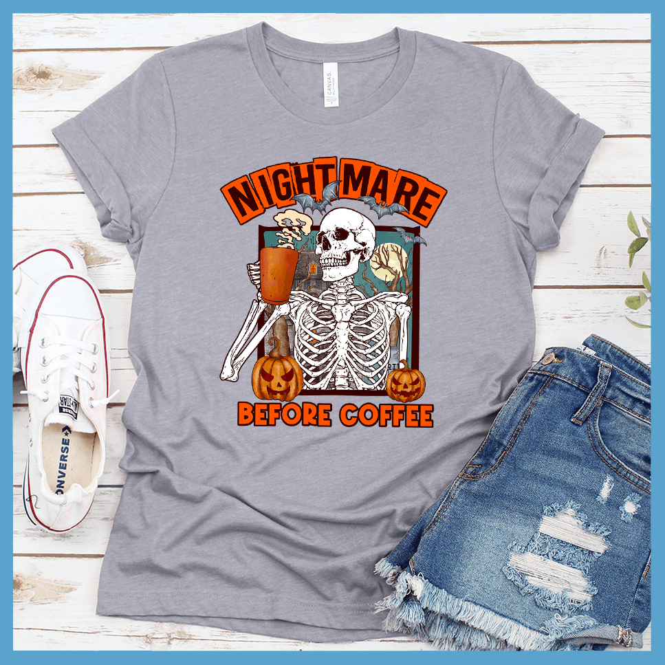 Nightmare Before Coffee T-Shirt Colored Edition