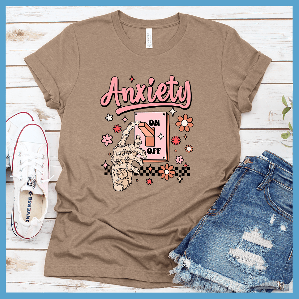 Anxiety On T-Shirt Colored Edition