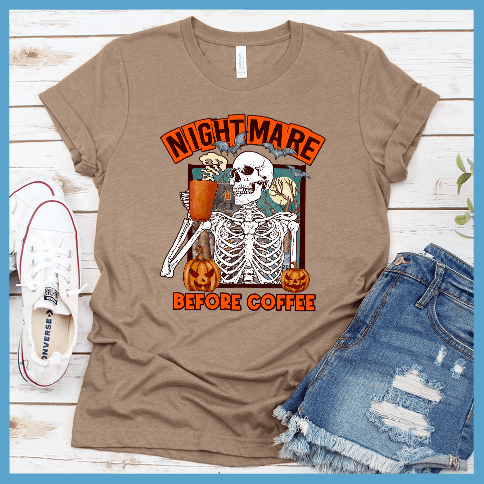 Nightmare Before Coffee T-Shirt Colored Edition