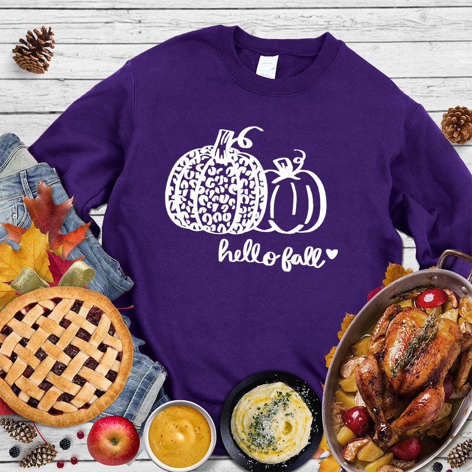 Hello Fall Pumpkin Sweatshirt - Brooke & Belle