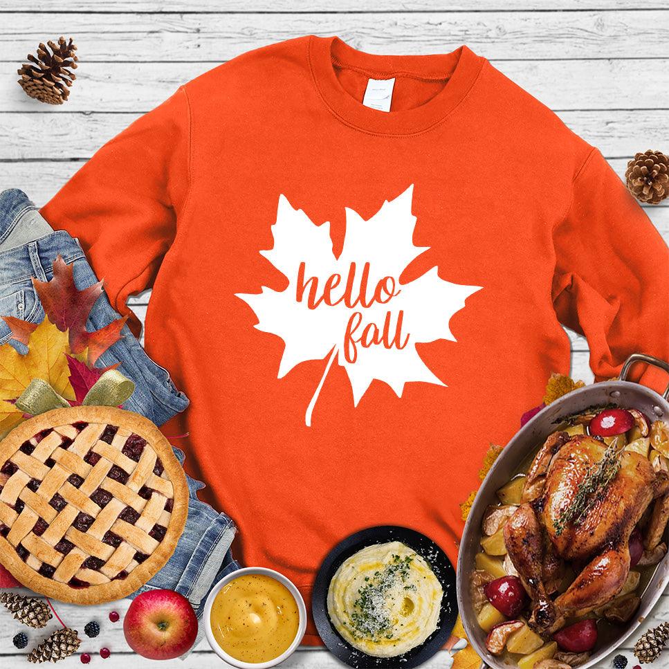 Hello Fall Sweatshirt - Brooke & Belle