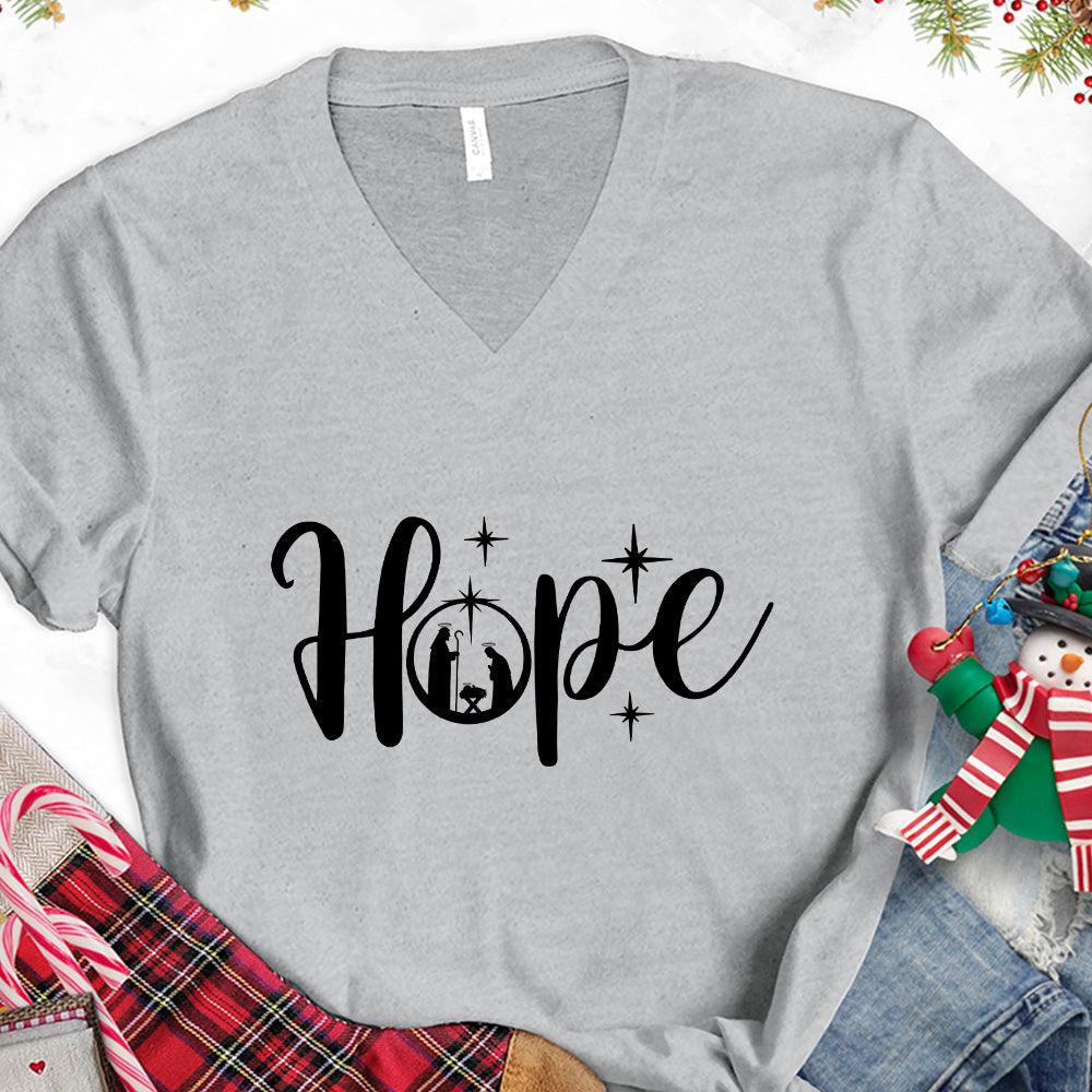 Hope Christmas V-Neck - Brooke & Belle