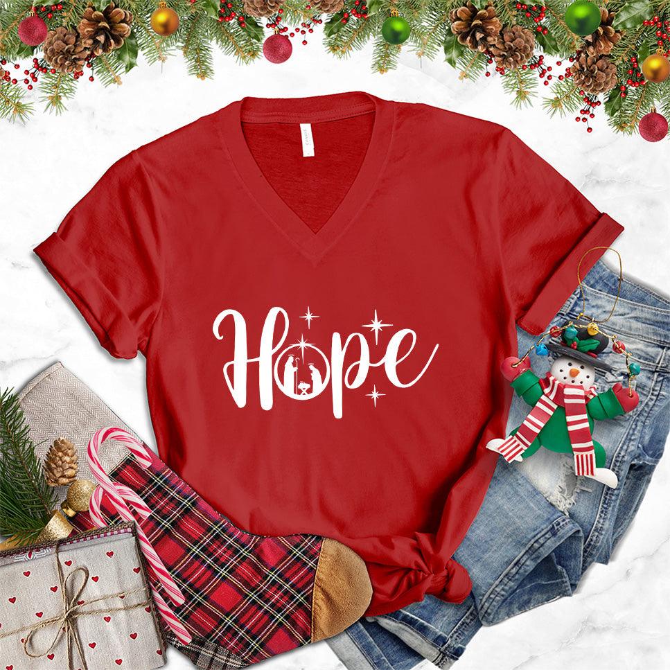 Hope Christmas V-Neck - Brooke & Belle