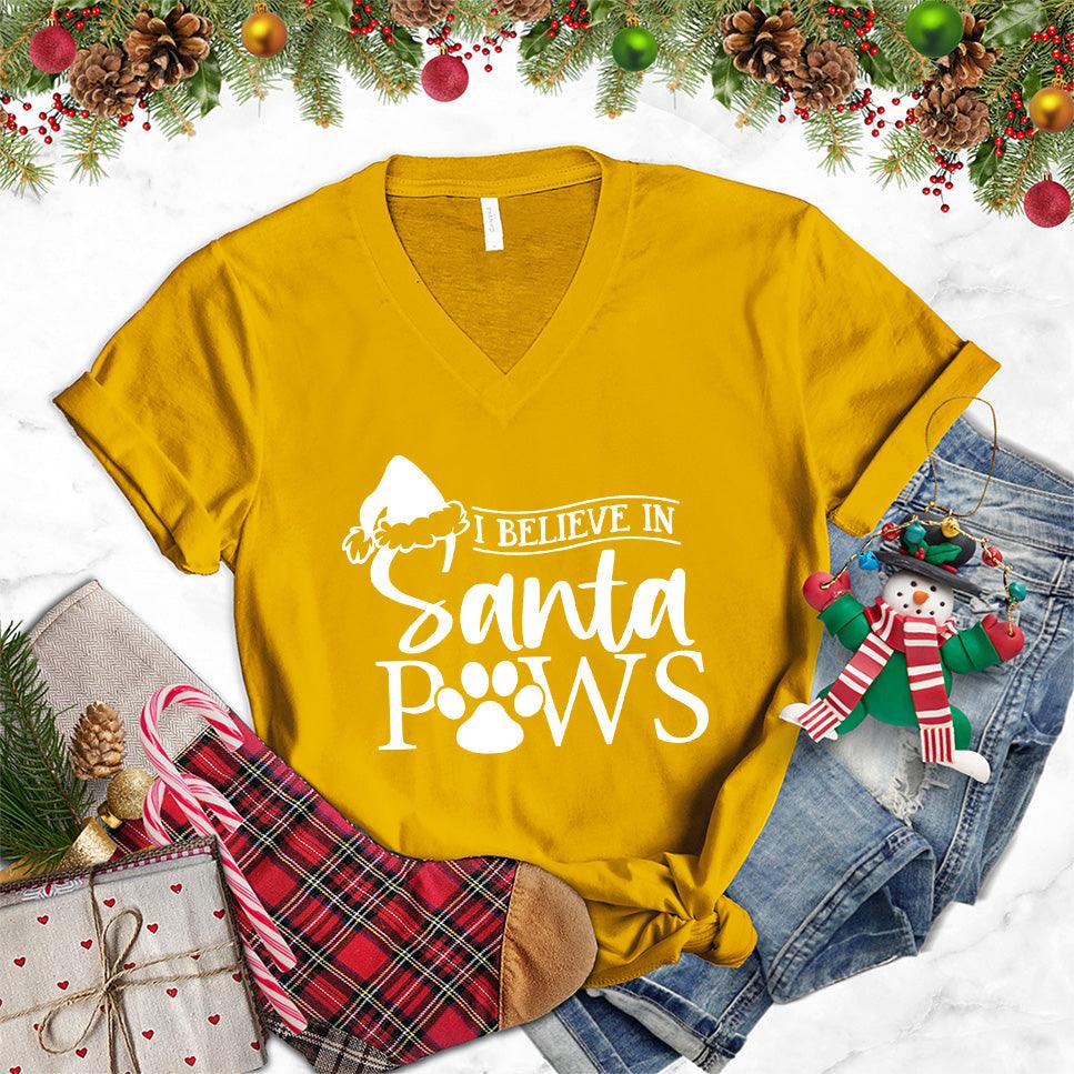I Believe In Santa Paws V-Neck - Brooke & Belle