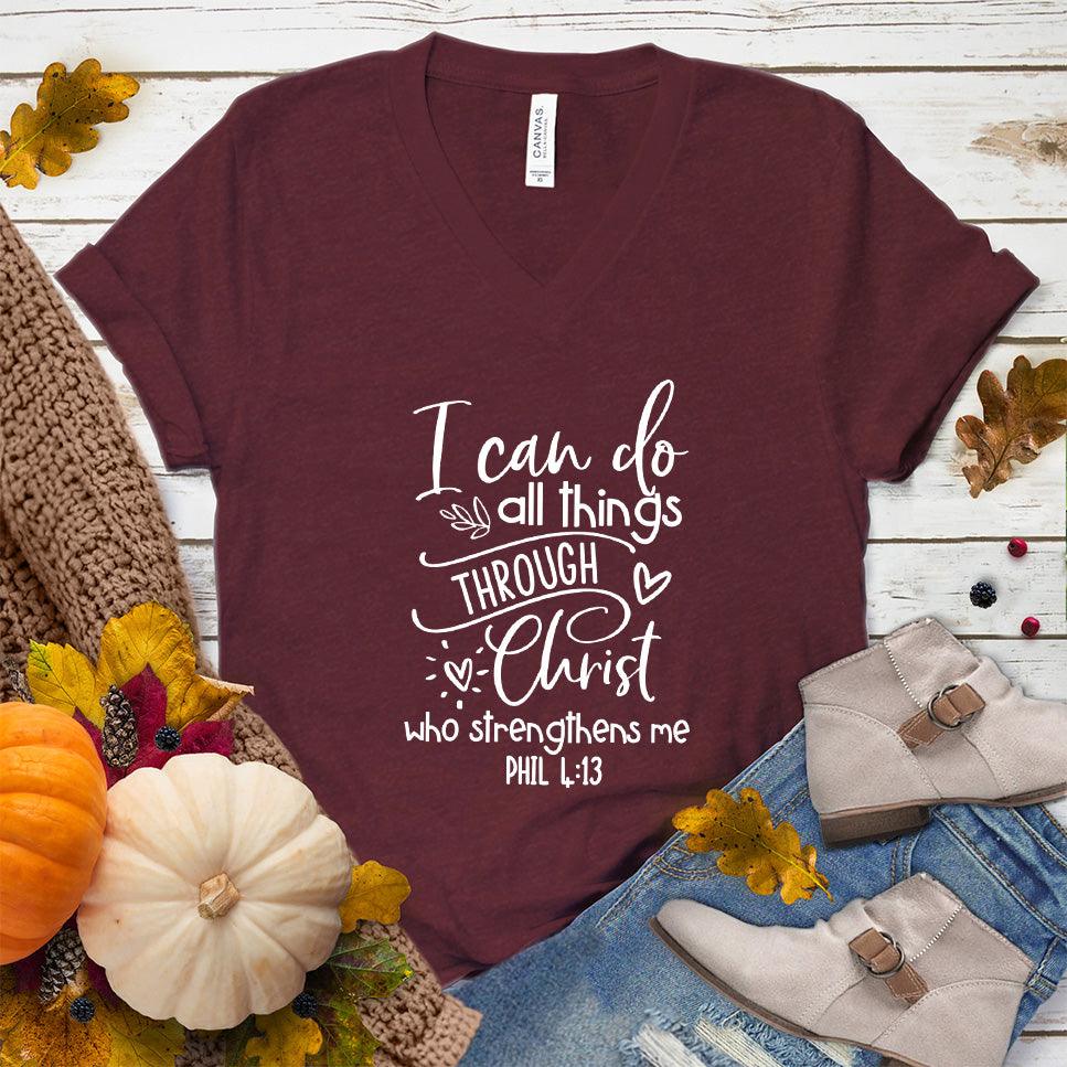 I Can Do All Things V-Neck - Brooke & Belle