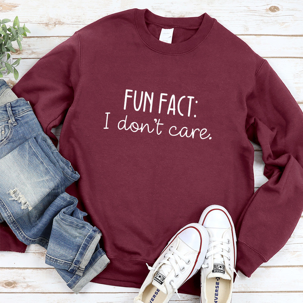 I Don't Care Sweatshirt