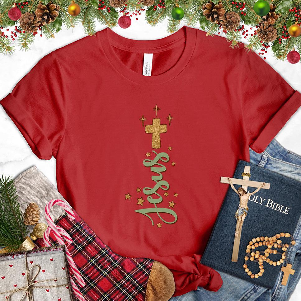 Jesus Cross Version 2 Colored Edition T-Shirt - Brooke & Belle