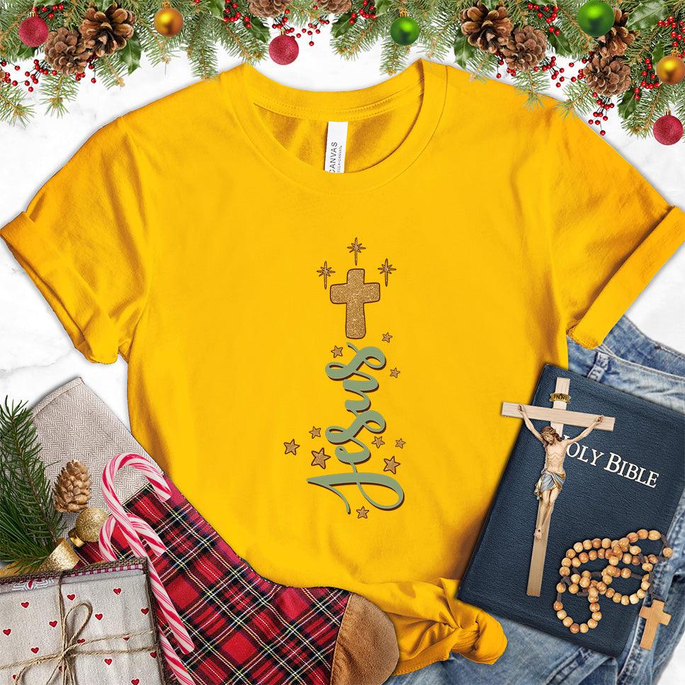 Jesus Cross Version 2 Colored Edition T-Shirt - Brooke & Belle