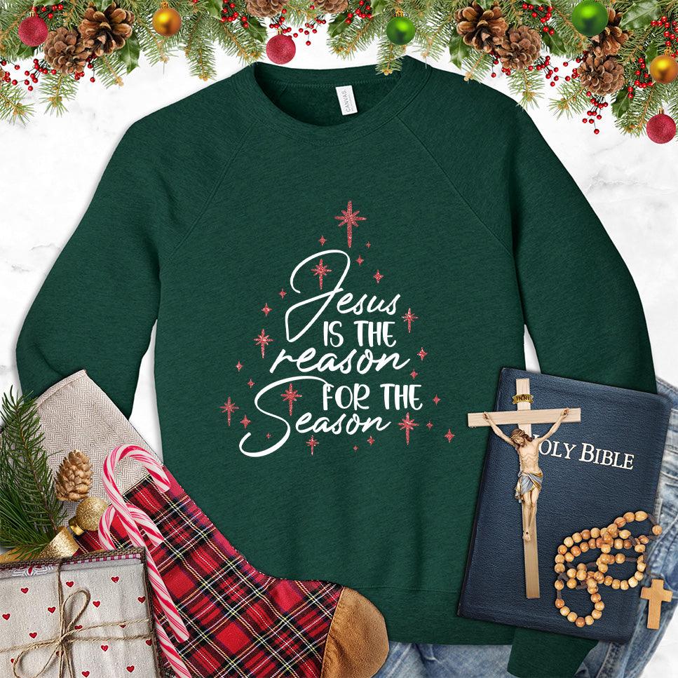 Jesus Is The Reason For The Season Colored Edition Sweatshirt - Brooke & Belle