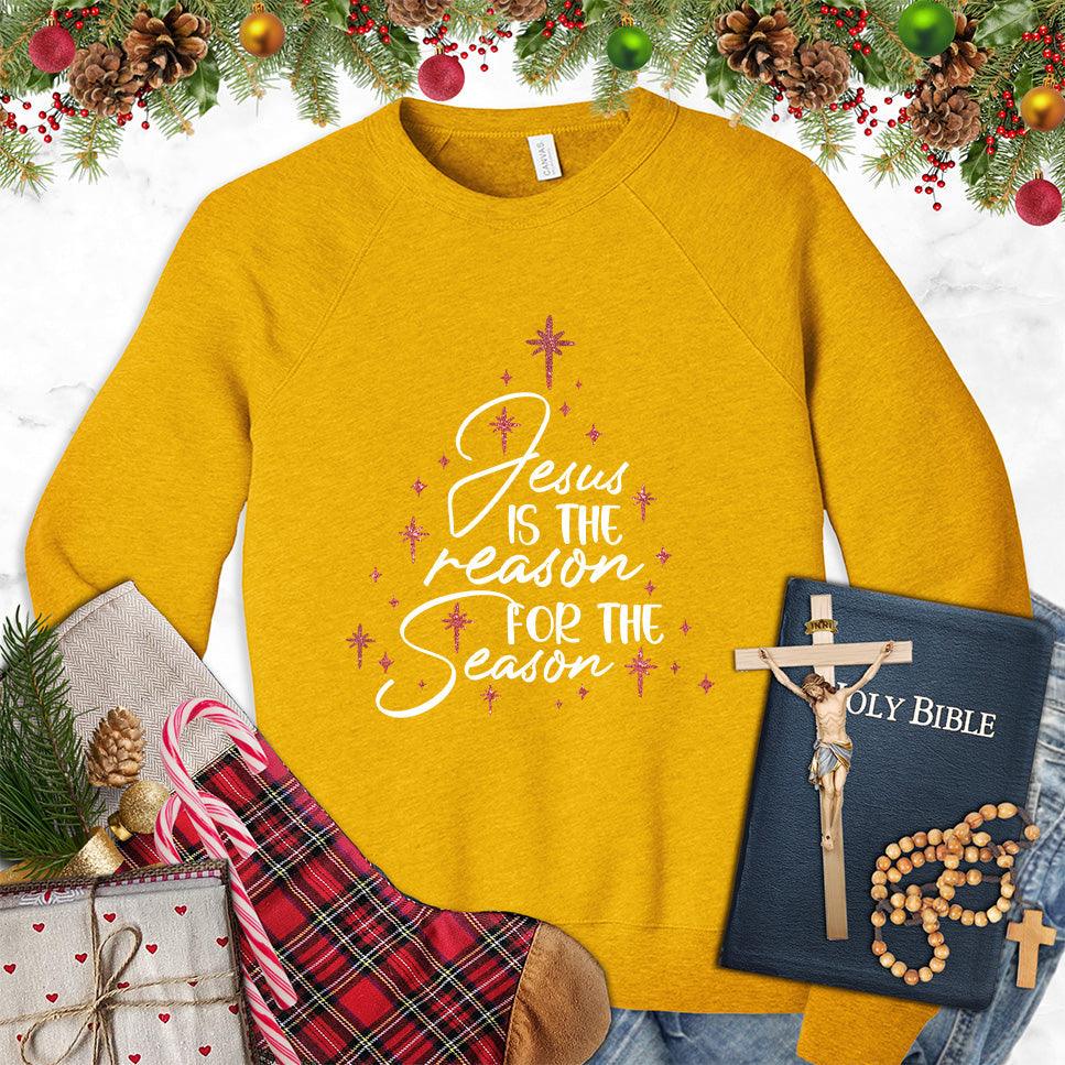 Jesus Is The Reason For The Season Colored Edition Sweatshirt - Brooke & Belle