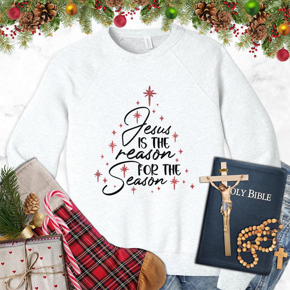 Jesus Is The Reason For The Season Colored Edition Sweatshirt - Brooke & Belle