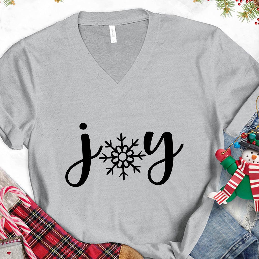 Joy Christmas V-Neck - Brooke & Belle