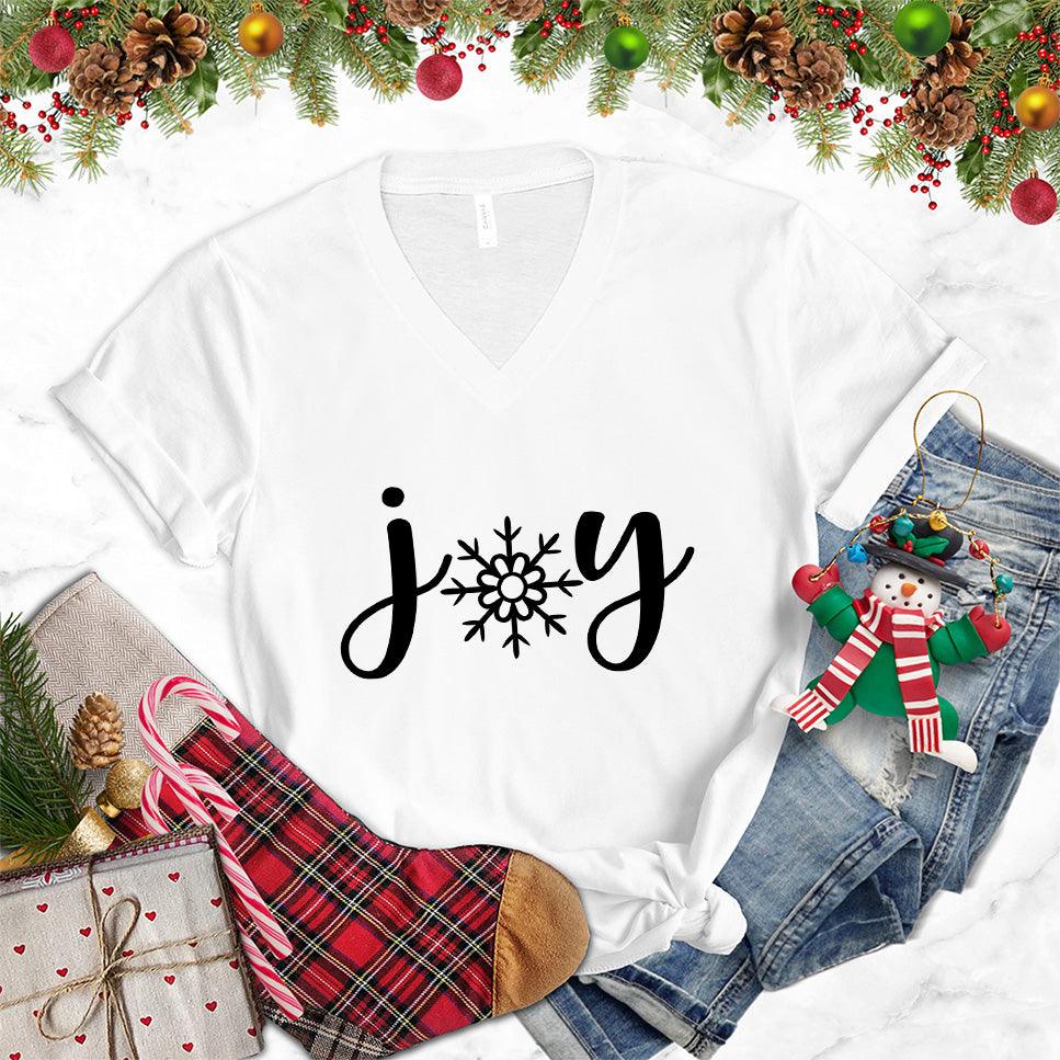Joy Christmas V-Neck - Brooke & Belle