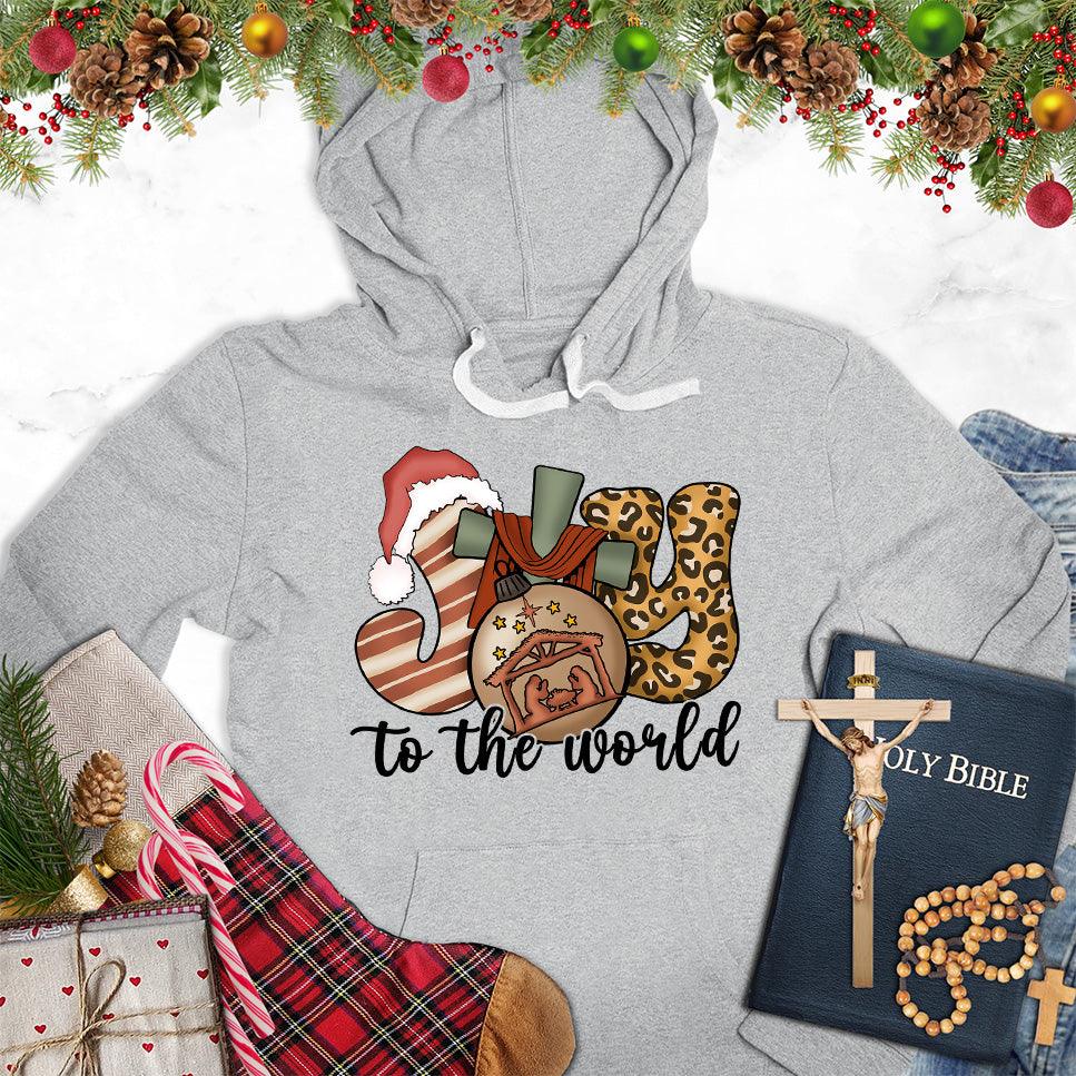 Joy To The World Version 2 Colored Edition Hoodie - Brooke & Belle