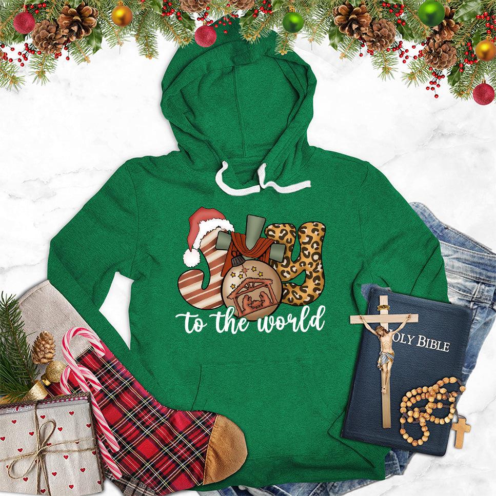 Joy To The World Version 2 Colored Edition Hoodie - Brooke & Belle